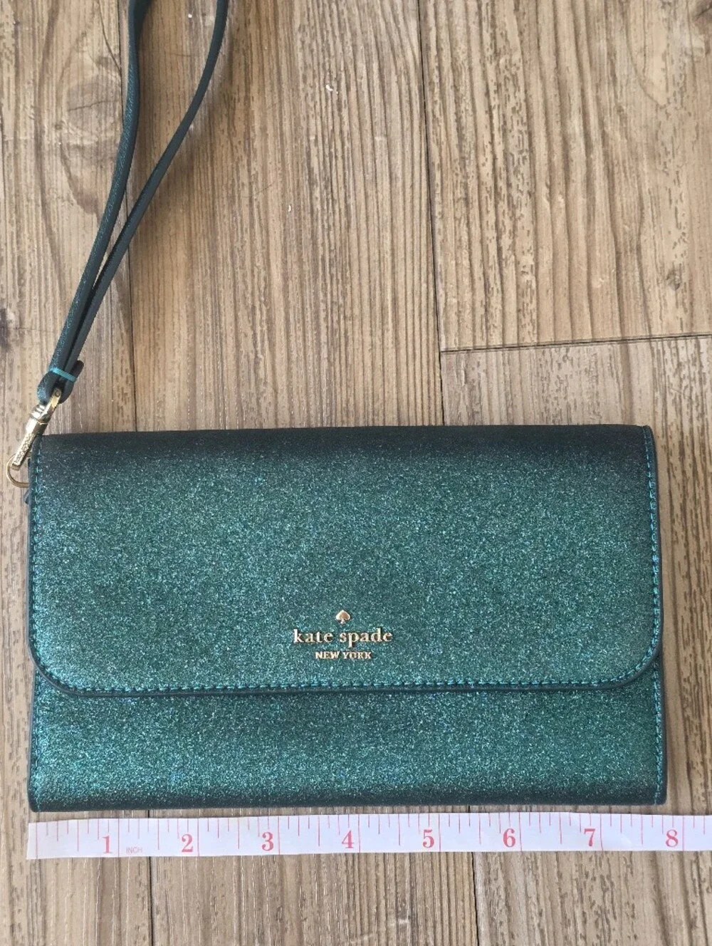 kate spade Glitter Wristlet Clutch